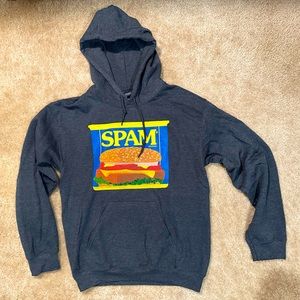NWOT Spam Branded Hoodie Size Small